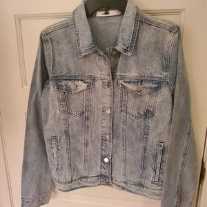 Size Large denim jacket